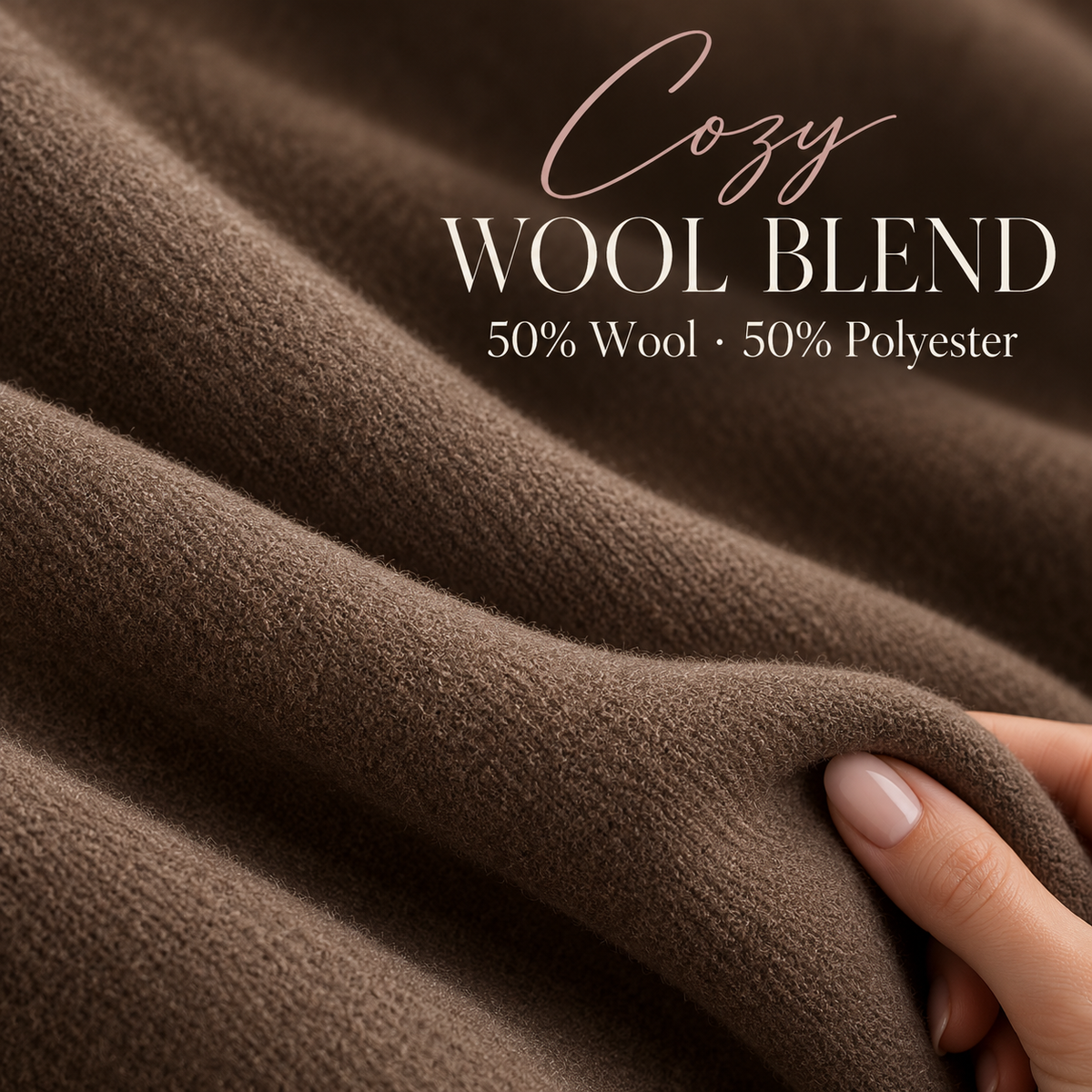 Women's Luxury Plush-Cuff Belted Wrap Coat | Elegant Fall & Winter Thermal Jacket