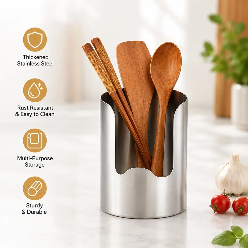 🔥Multi-Functional Kitchen Utensil Holder