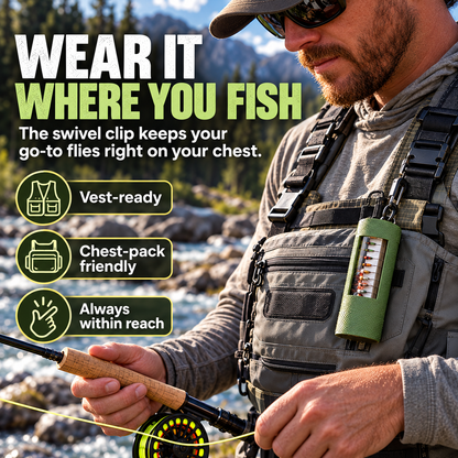 Wearable Fly Holder — Fast Access Without the Bulk