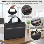 🛡️ Asset Safe Haven | Heavy-Duty Fireproof & Waterproof Expanding File Organizer Bag with Portable Handle 📁