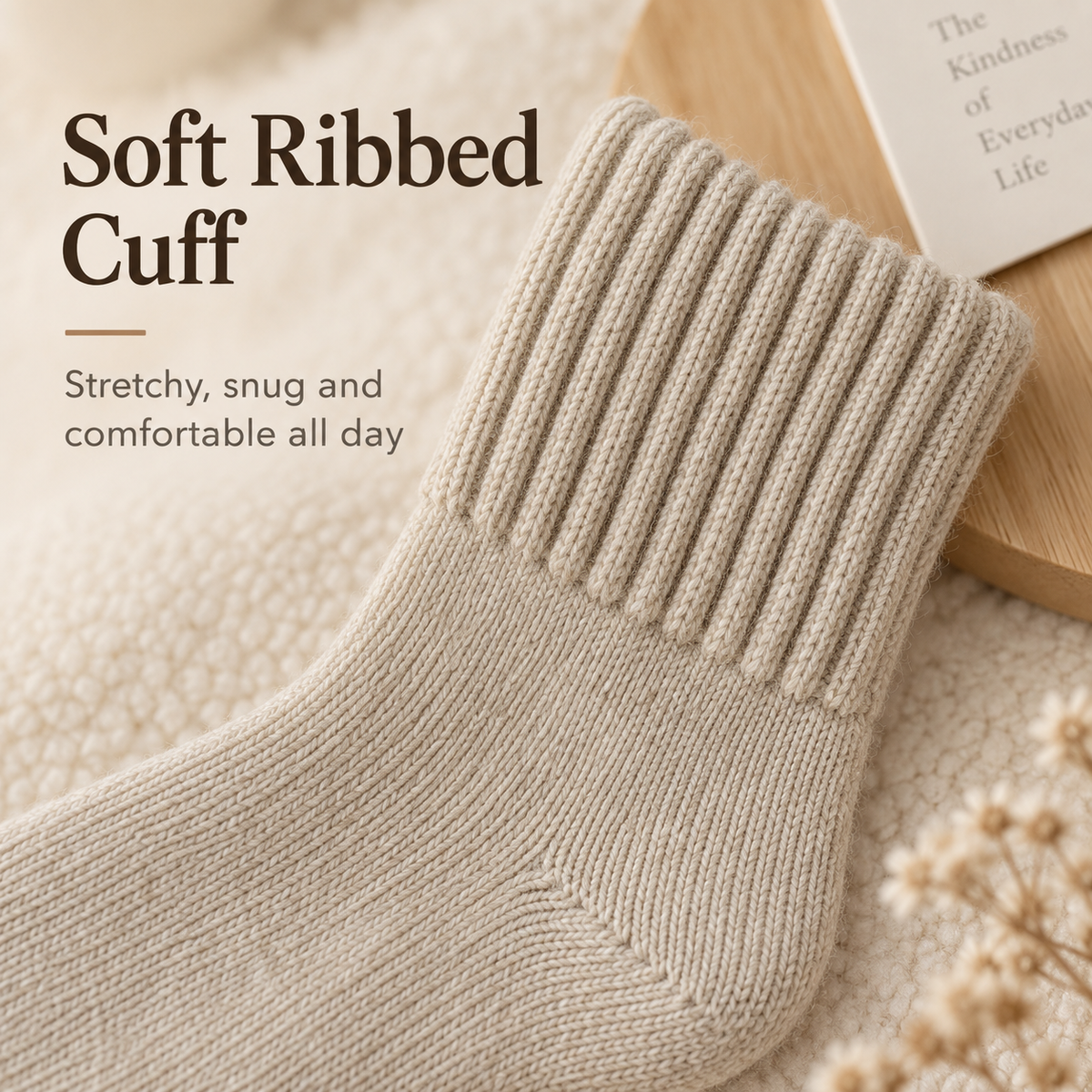 5-Pack Women’s Warm Mid-Calf Socks