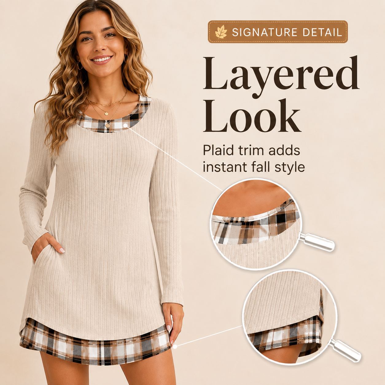 The Cozy Dress That Already Looks Styled