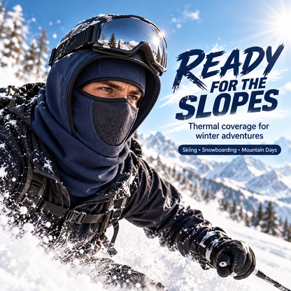 Unisex Thermal Balaclava – Windproof Full Face Winter Hood