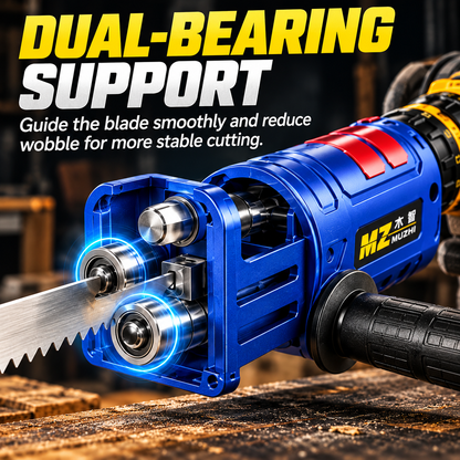 🔧 Drill to Reciprocating Saw Adapter – Turn Your Drill Into a Power Saw! 🪚