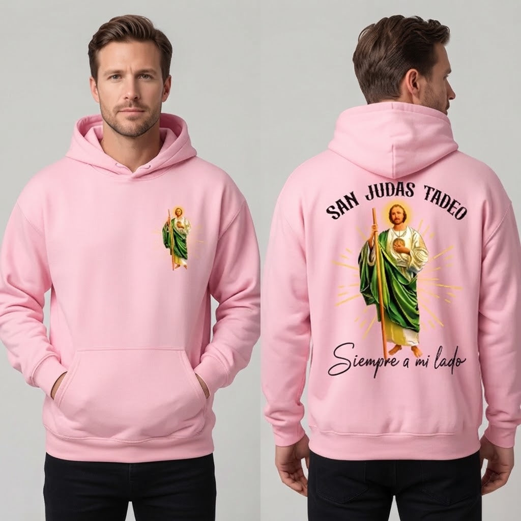 Faith Everyday: San Judas Tadeo Premium Fleece Hoodie