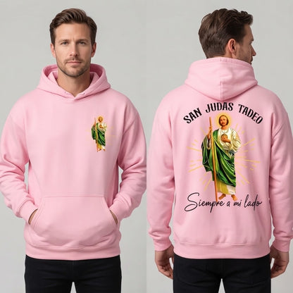 Faith Everyday: San Judas Tadeo Premium Fleece Hoodie