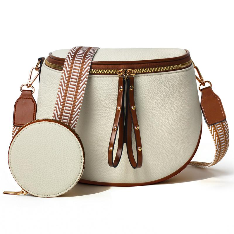 👜Women's Crossbody & Shoulder Bag - Waterproof Leather Pouch with Adjustable Strap👜