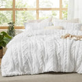 Boho Tufted Embroidery Comforter Set