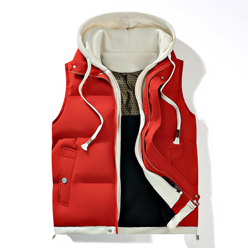 Unisex Hooded Puffer Vest – Cozy Warmth & Layered Style