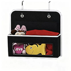 Large capacity hanging storage bag behind the door