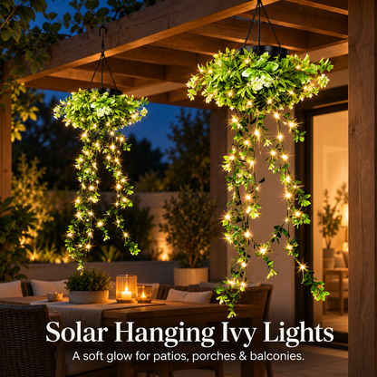 Solar Artificial Plants Hanging lights– Bring Your Garden to Life After Dark
