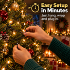 🎄Smart Christmas Tree Light Strip — Supports App-Based DIY Custom Patterns and Dynamic Lighting Effects🎄