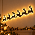 Christmas Reindeer-Shaped Wall Lamp, Suitable for Home Decoration