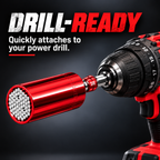🔧Multifunctional socket tool—automatically adapts to and grips fasteners of various shapes🔧