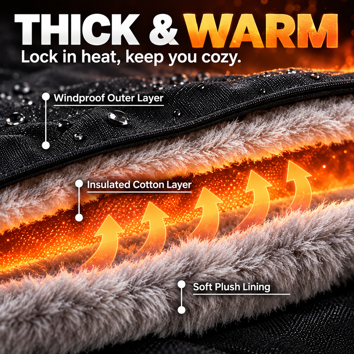 Unisex Fleece-Lined Winter Trapper Hat with Face Cover （Buy 2 Free Shipping）