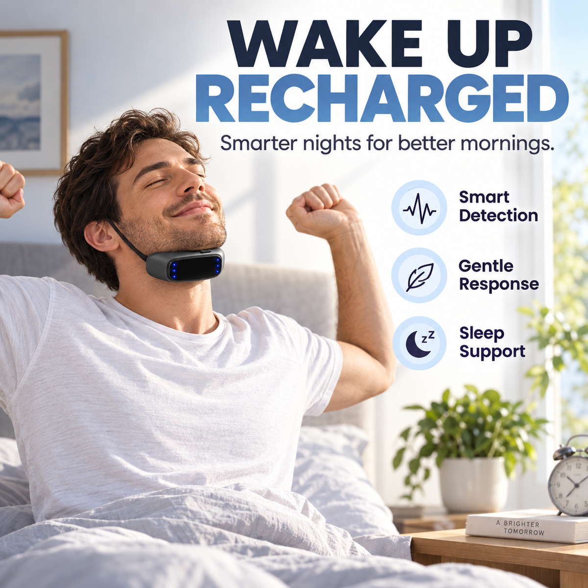 💤Smart Snoring Prevention Device