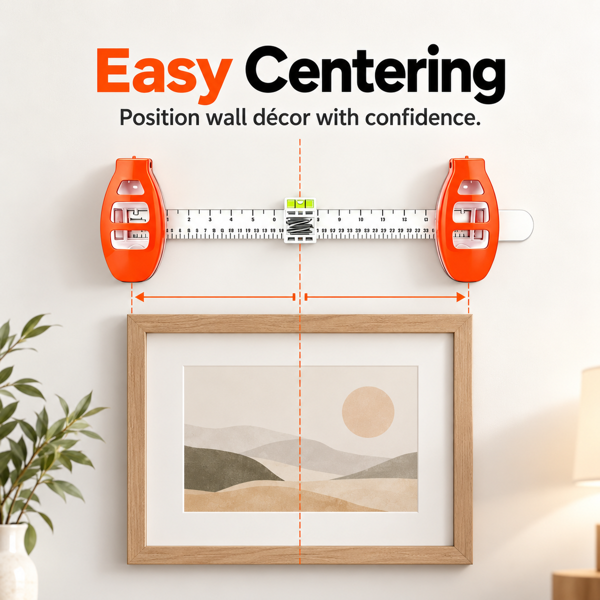 Hang It Straight the First Time – Easy Picture Hanging & Alignment Tool