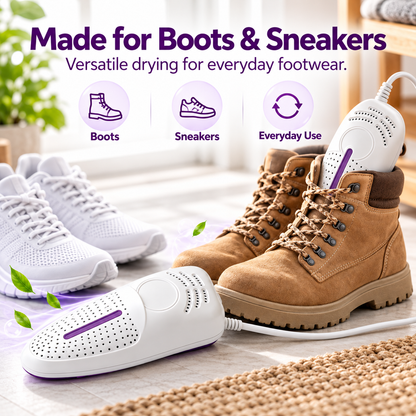 2-in-1 Shoe Dryer & Deodorizer – Quick Drying