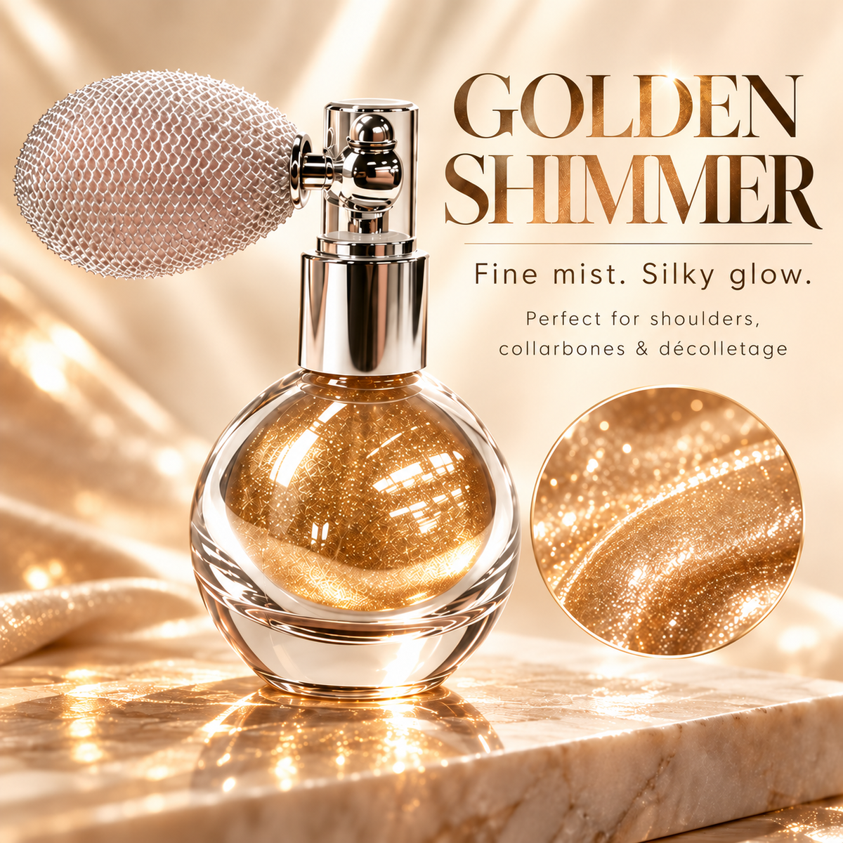 ✨ Radiant Glow Face & Body Highlighter Spray 💖