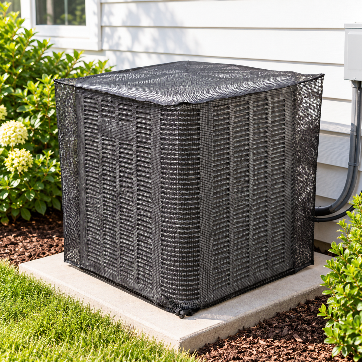 Heavy-Duty Mesh Outdoor AC Cover （24*24*30in）