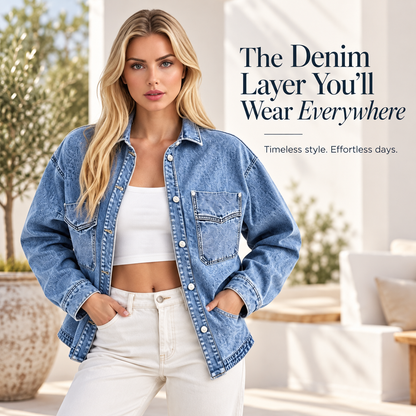 Women’s Relaxed Everyday Denim Jacket