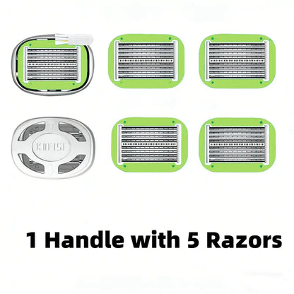🛡️Precision Palm-Grip Head Shaver – 8-Layer Anti-Irritation Razor for Sensitive Skin & Ingrown Hair Solution 💈
