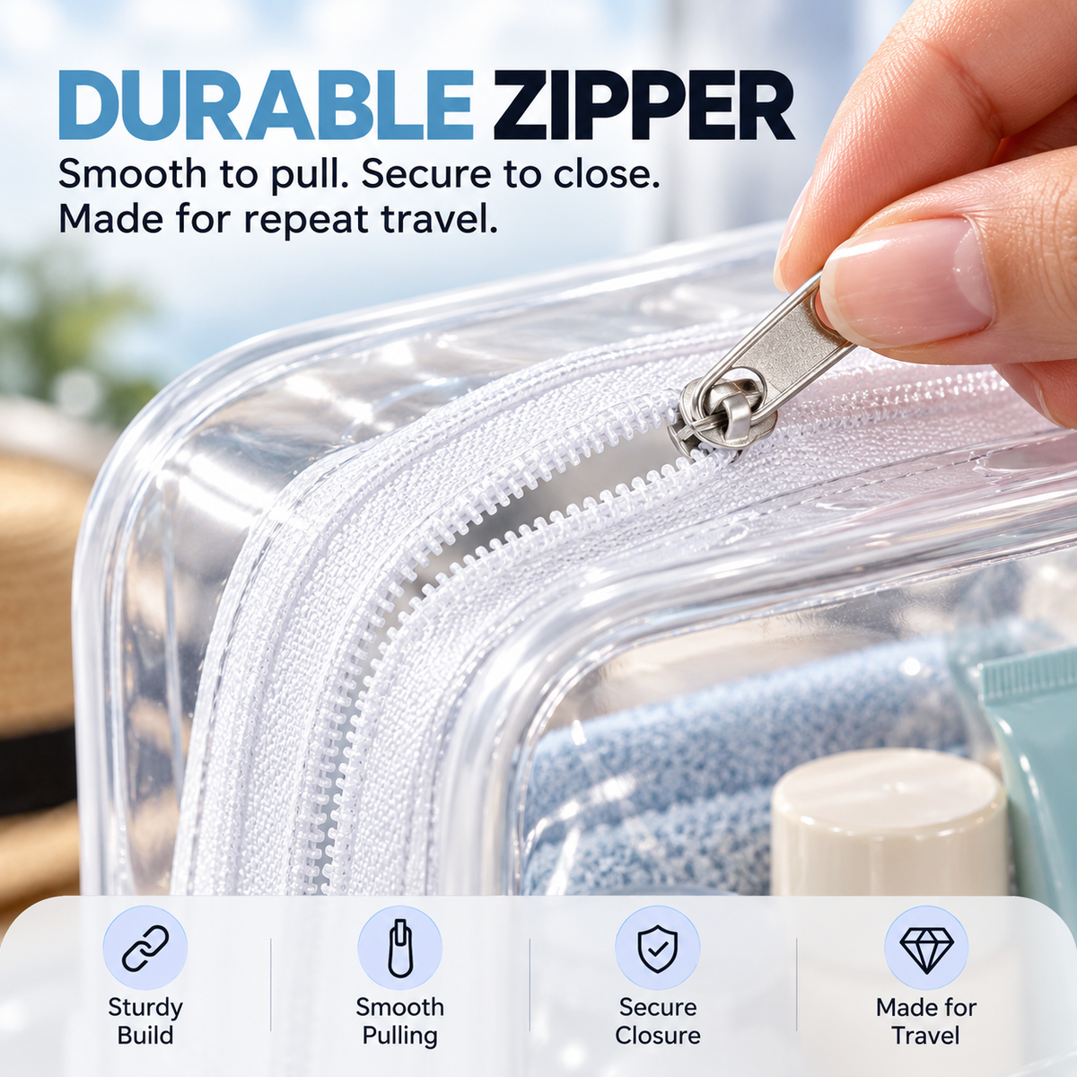 Clear Travel Bags That Make Packing Faster and Easier