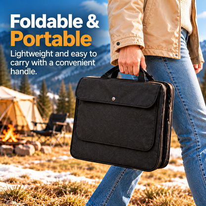 ❄️ Portable, Adjustable Heated Seat Cushion — Say Goodbye to Cold Seats!🔥