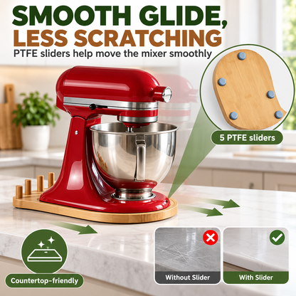 2-in-1 Mixer Slider with Storage for KitchenAid 4.5-5 Qt