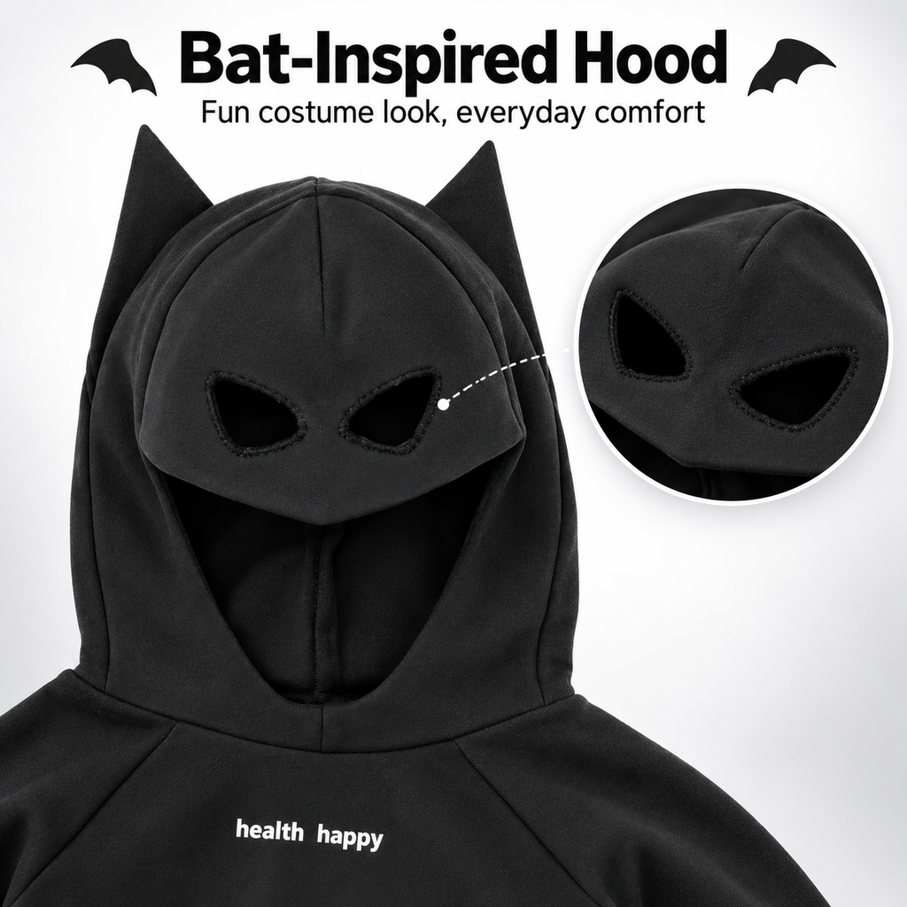 Kids' Bat Ear Hoodie