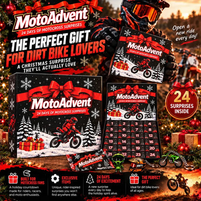🏍️ Motocross Advent Calendar – 24 Days of Rider Themed Gifts 🎄