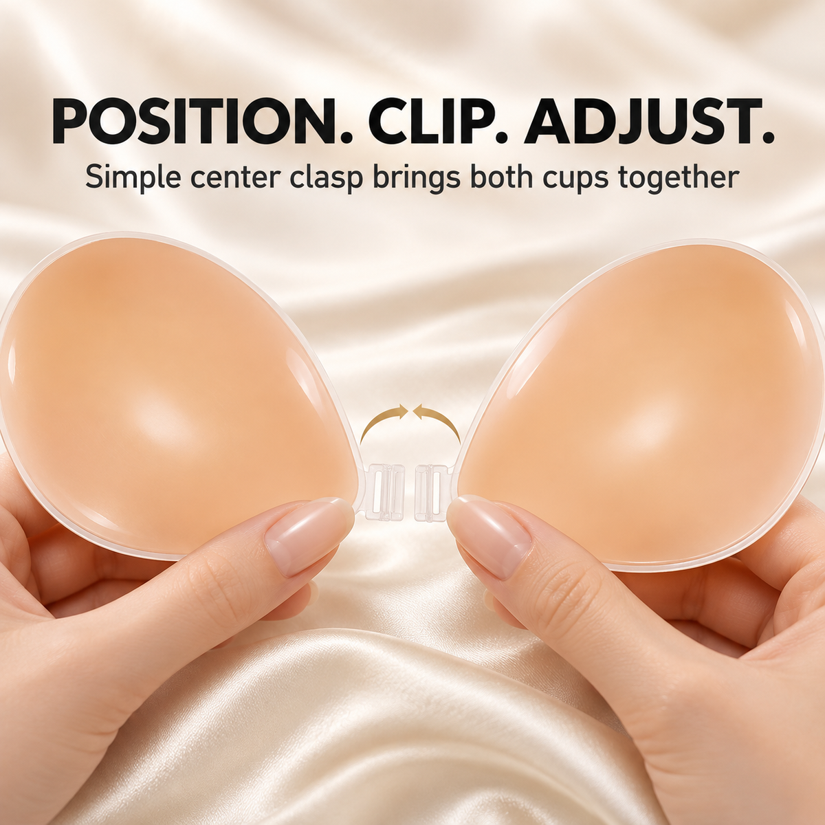 Invisible Adhesive Silicone Bra for Strapless & Backless Looks