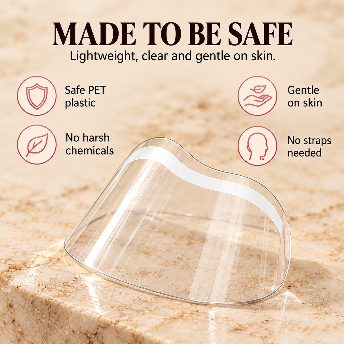 💦 Eyelash Extension Shower Shield – Waterproof Face Protector for Lashes & Brows! ✨