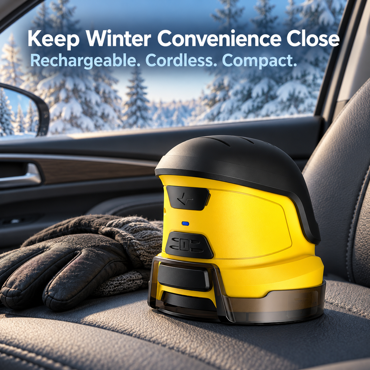 ❄️Smart Electric Snow Wiper & Ice Scraper – USB Rechargeable Car De-Icing Tool