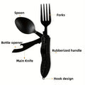 🥄 4-in-1 Folding Camping Utensil Set 🏕️