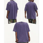 ⚡Hot Sales 49% OFF🔥4 Pack Oversized Tshirts for Men Gym Vintage Heavyweight T Shirts Cotton Workout Acid Wash Baggy Tees