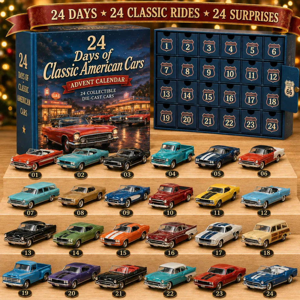 2026 Motorcycle Legends Advent Calendar – 24 Days, 24 Mini Motorcycles, 24 Legendary Rides