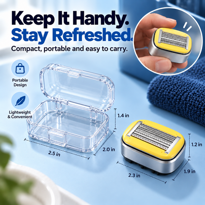 🛡️Precision Palm-Grip Head Shaver – 8-Layer Anti-Irritation Razor for Sensitive Skin & Ingrown Hair Solution 💈