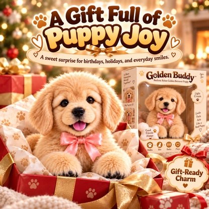 🐶 Simulated Robotic Companion Puppy – Walks, Barks & Plays Like a Real Puppy! 🐾