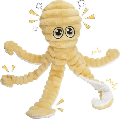 🐶 27" Jumbo Squeaky Octopus Dog Toy – Perfect for Tugging, Fetching & Solo Play🐙