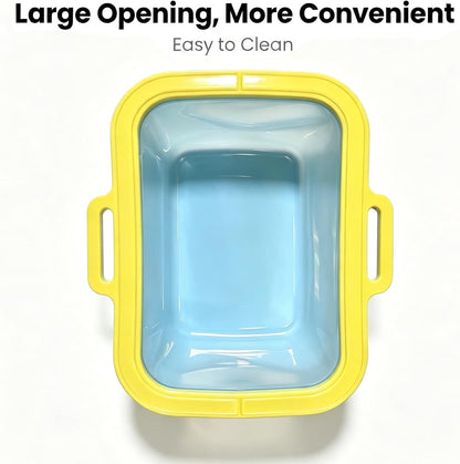 Reusable Silicone Food Storage Bag – Magnetic Seal, Easy Clean, Fridge & Freezer Friendly