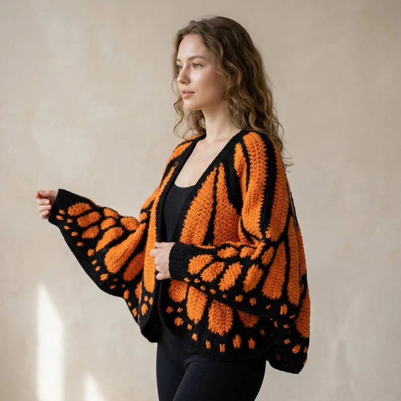 monarch-butterfly-cardigan-handcrafted-statement-piece-9844