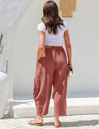 ☀️Summer Hot Sale 49% OFF -Women's Linen Wide Leg Pants with Pockets