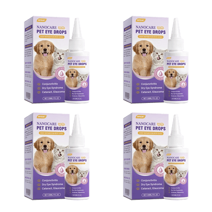 👩‍⚕️NanoCare Pet Eye Drops ☑️ FDA Approved | Relieves Conjunctivitis, Dry Eyes, Cataracts, and Keratitis😸 🐶