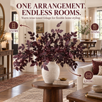 24-Inch Artificial Cimicifuga Plant with Realistic Silk Leaves and a Lifelike Touch