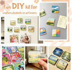 📸 Freeze Your Beautiful Memories | 10pcs Clear Acrylic Magnetic DIY Photo Frames for Fridge ✨