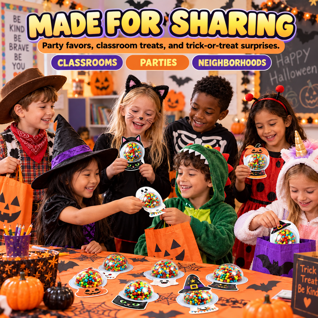 DIY Candy Card Kit That Makes Halloween Treats Unforgettable