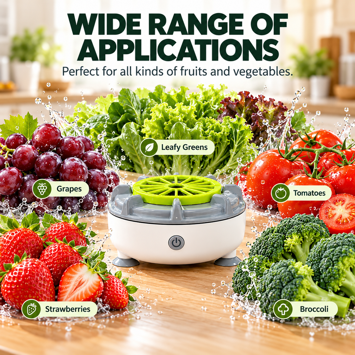 🍎🥦 Fruit & Vegetable Purifier – Cleaner Produce, Healthier Living! ✨