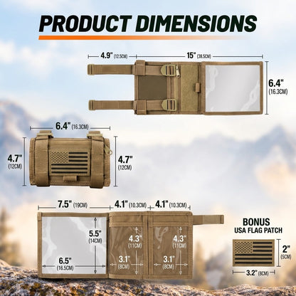 Wrist Map & Reference Card Holder