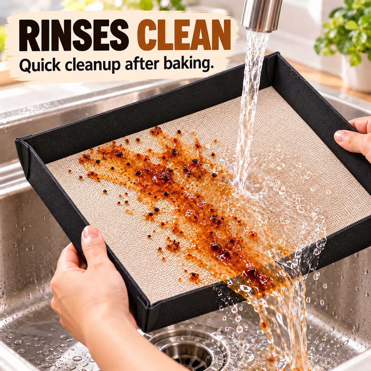 🔥 Non-Stick Silicone Baking Mat – Bake More, Clean Less! ✨